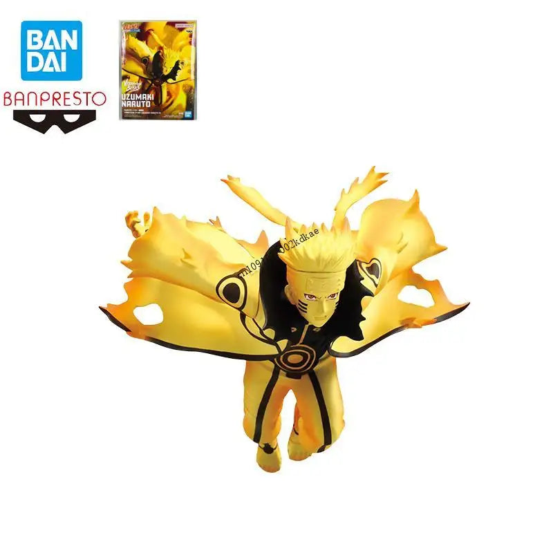 В наличност Bandai Banpresto Оригинални ВИБРАЦИОННИ ЗВЕЗДИ Наруто Шипуден Узумаки Наруто Декорации за плот Фигурка Аниме герои