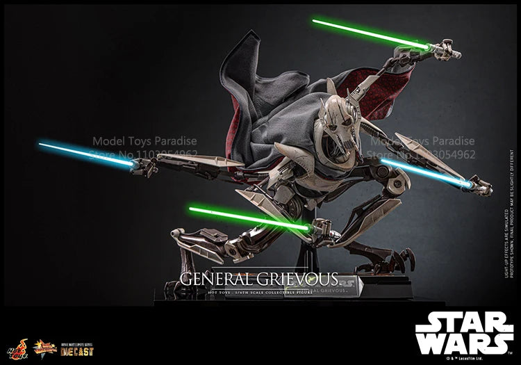 HOTTOYS HT MMS760D67 1/6 Collectible Toys General Grievous Star Wars Series Soldier 12'' Full Set Action Figure Model Gifts