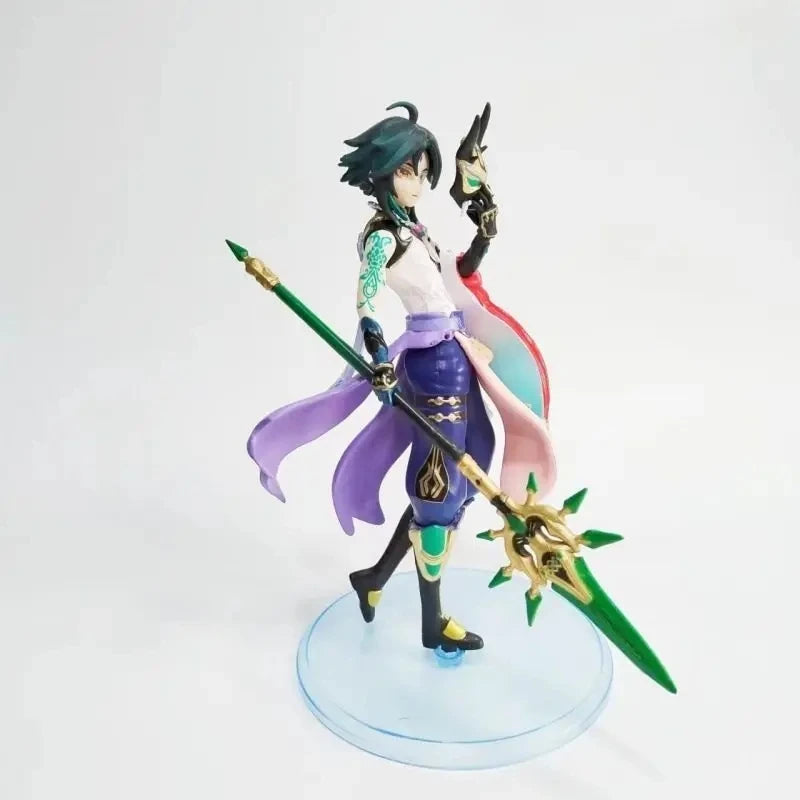 20CM Anime Figure Genshin Impact Xiao Vigilant Yaksha Genshin Impact Klee Paimon Qiqi Figure Collectible Doll Toys Action Figure