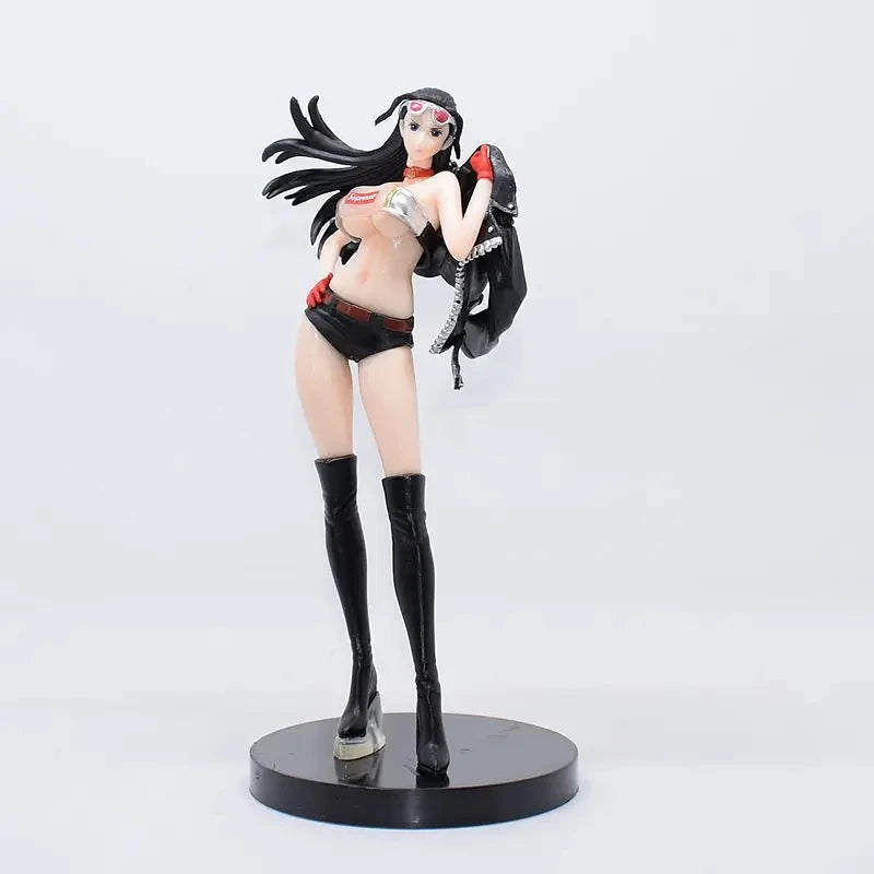 18cm One Piece Boa Hancock Nico Robin Nami Anime Figure Sexy Beautiful Girl Manga Statue Action Figurine Collectible Model Toys
