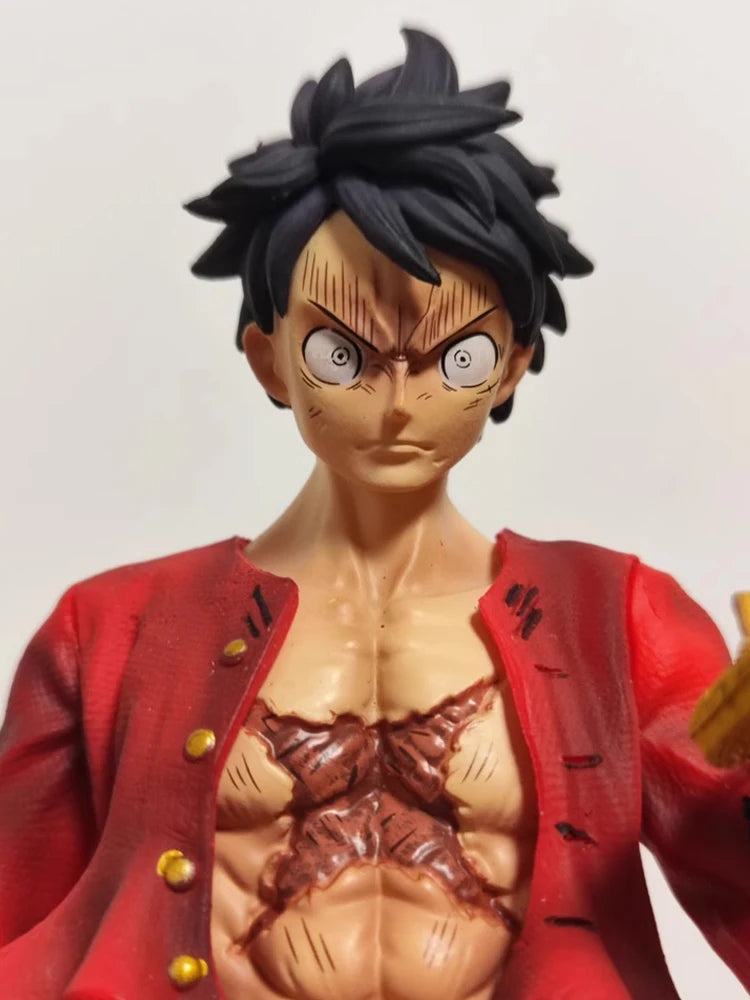 24 см Аниме One Piece Luffy Аниме фигурка Четирима императори Monkey D. Luffy екшън фигурка PVC колекционерски модел кукла играчки