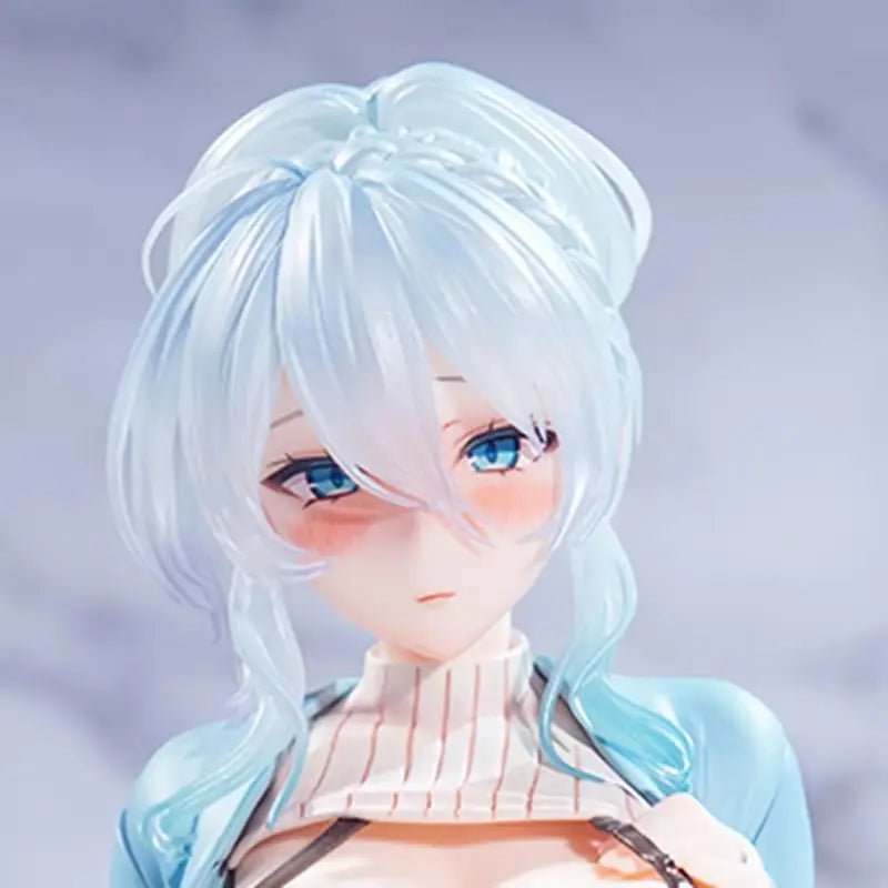 14cm Yukino Anime Figure Deep Winter Seated Yuki Onna Cold Beauty Bishoujo Statue Collectible Japanese Model Ornament Adult Toys