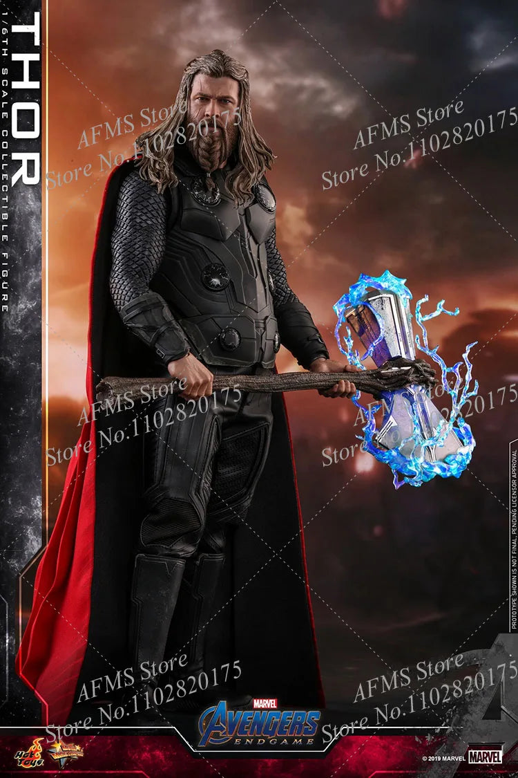 HOTTOYS HT MMS557 1/6 Men Soldier Thor Avengers Endgame Infinity War Marvel Collection Doll 12Inch Action Figure Body Model