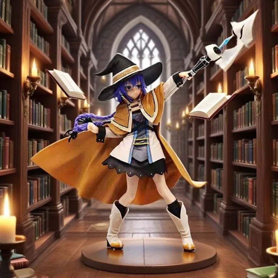 Magier Roxy Migurdia Actionfigur Mushoku Tensei: Arbeitslose Reinkarnation Anime Figur PVC Erwachsenensammlung Modell Puppenspielzeug