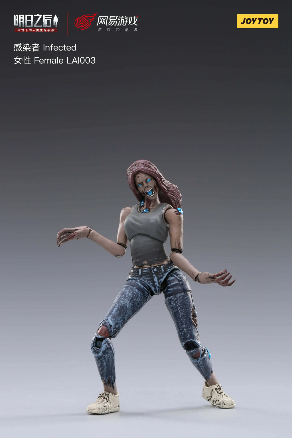 JOYTOY 1/18 Action Figure (5PCS/SET) Life After Infected Person Zombie Anime Collection Military Model Resident Evil Gift Stock
