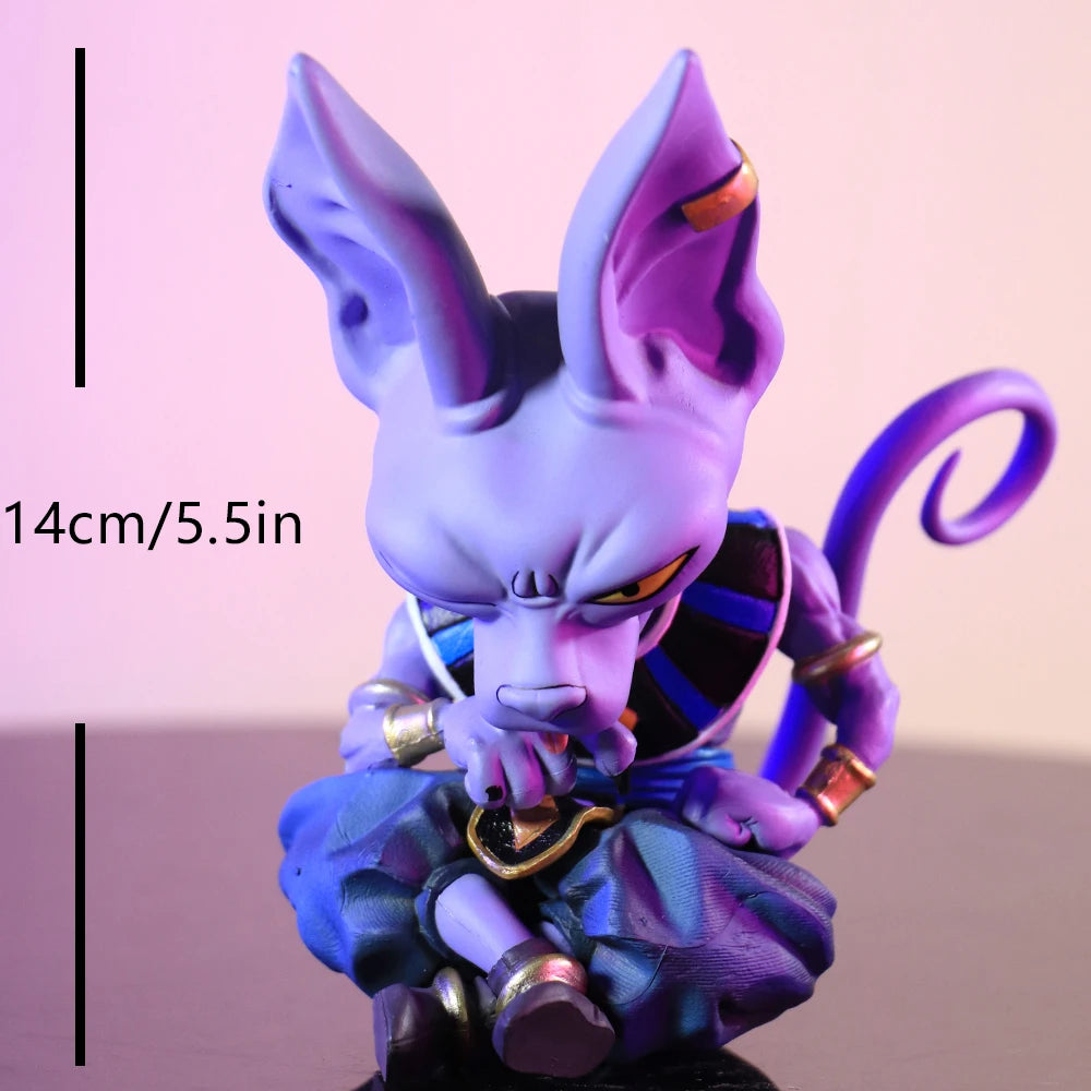 Anime Dragon Ball Super Beerus Anime Figure Action Model Figurals Brinquedos Toys