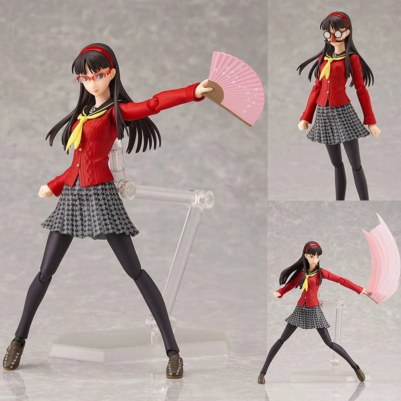 Max Factory Original Figma Series Persona 5 Rain Palace Lotus Wise Leaf Anime Mobile Model Handmade Accessories Toy Gifts