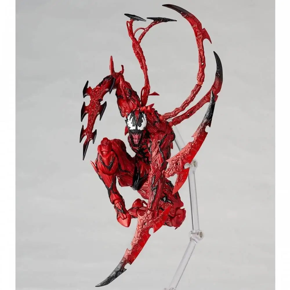 AMAZING YAMAGUCHI Carnage Venom Spider Man Marvel Legends Actionfigur Gelenkbewegliche Gesichtsänderung Statue Modell Kinder Spielzeug Geschenk