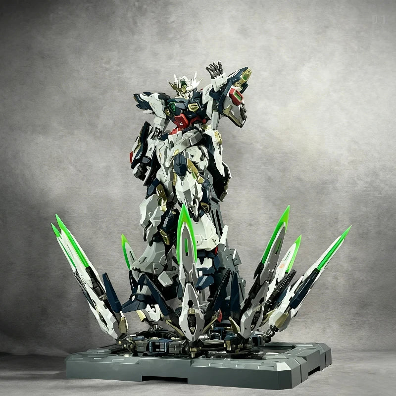 Vientiane Fusion 1/100 Apocalypse Mecha Model Kit Assembly Toy Action Figures Alloy Skeleton With Stand Desktop Decor Boy Gift