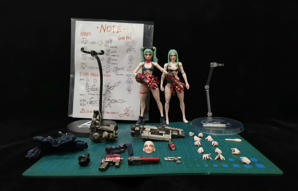 In Stock Romankey X COWL ONWAECNAN GUN GIRL JESSICAASTER 1/12th action figure Model Toys Rebecca