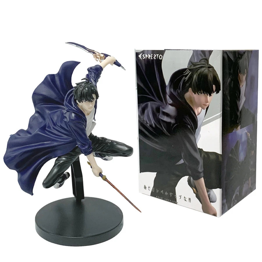 17cm/6.69in Solo Leveling Anime Figure Shadow Legion Ant King Bell Action Figure Sung Jinwoo Figurine PVC Collection Model Toys