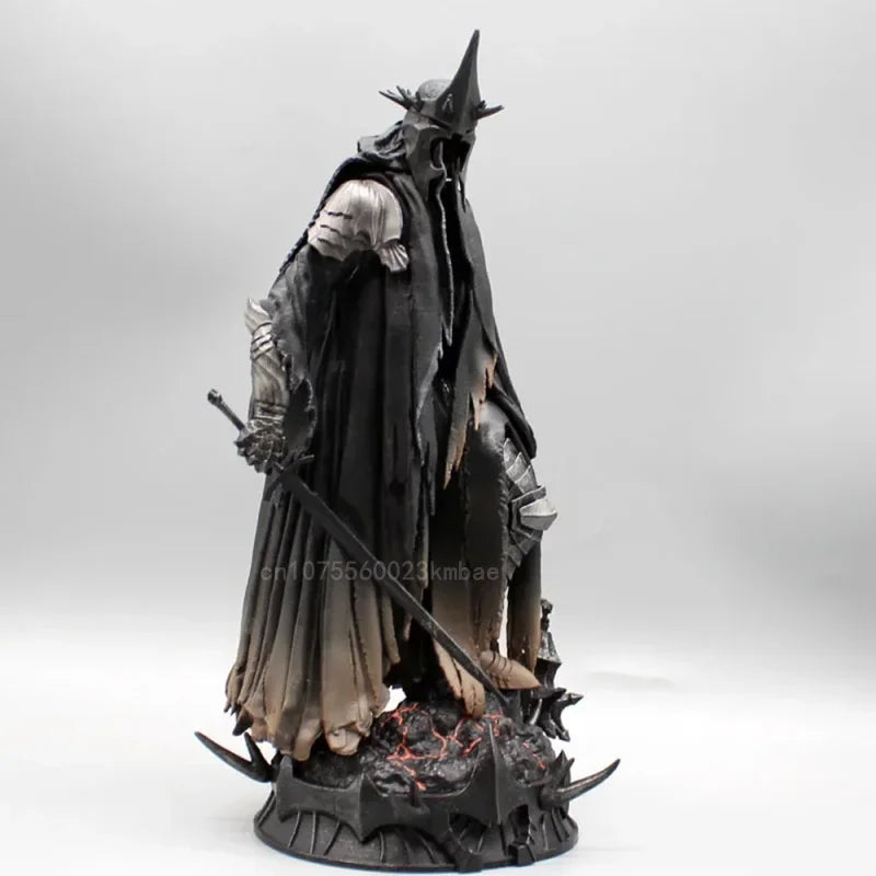 Classic Witch-king Of Angmar Figure Lord of Rings GK Nazgul Ringwraith  Figurine 26cm PVC Model Desktop Decoration Children Gift