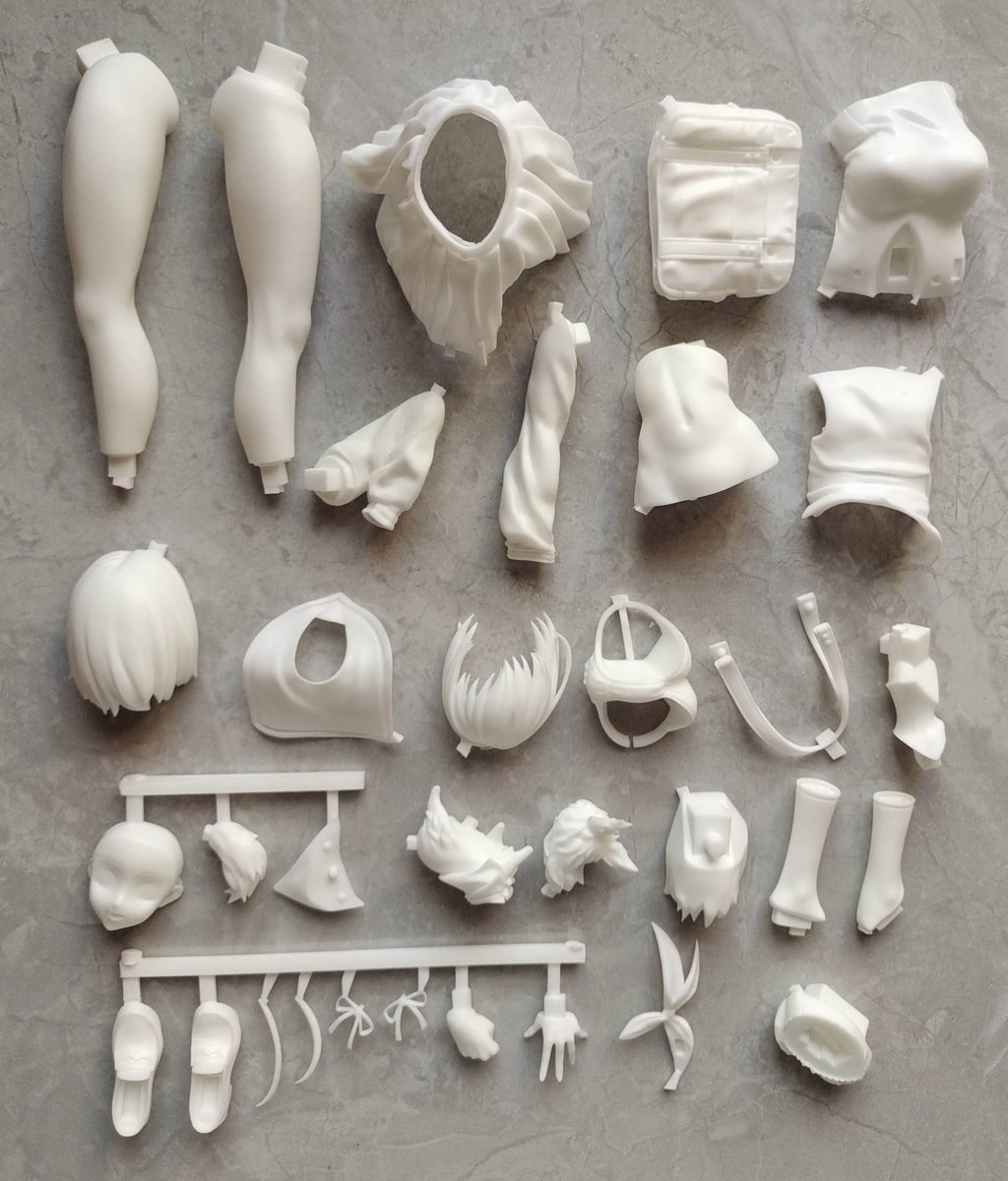 1/6 Anime Mash Kyrielight Shielder Fate/Grand Order Kit kawaii Resin GK DIY White Assembly GK Model Statue Toys doll Collection