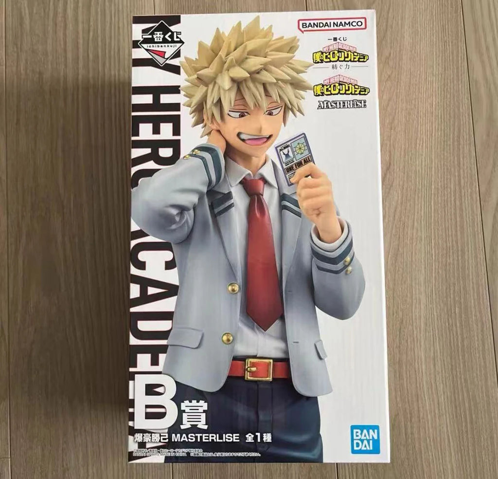 100 Original in Stock Bandai Spirits Ichiban Kuji  Masterlise Boku No Hero Academia Midoriya Izuku Bakugo Katsuki Endeavor Hawks