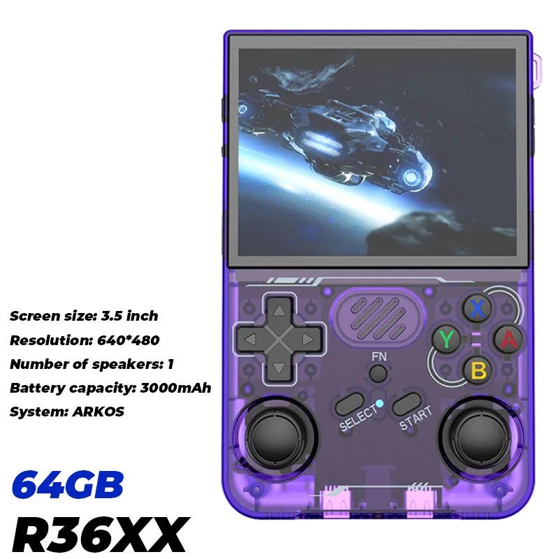 FUNKIDDY Retro Handheld Game Console R40XX pro Max Wi-Fi Compatible R36XX 20000+ Games Player Gift for Boys And Friends
