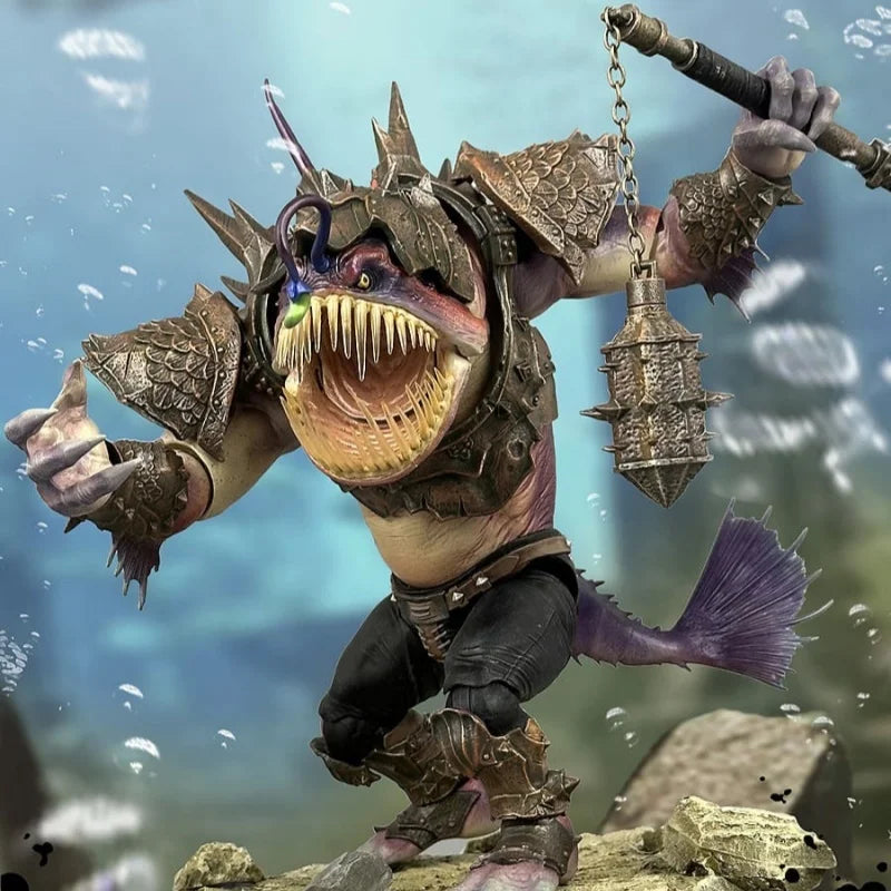 In Stock Furytoys Fury Studio Mountain And Sea Demon Record Lantern Fish Action Doll Toy Collection Gift