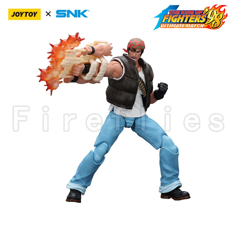 1/18 JOYTOY Action Figure SNK KOF'98UM Ikari Warriors Team Anime Model Toy