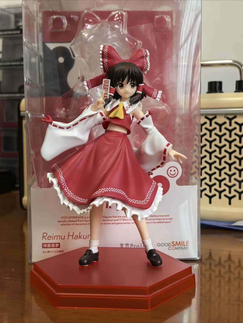 GSC Smile Angel POP UP PARADE PVC ACTION FIGURE TOY REIMU GODOUKI MOVABLE COLLECTION TOY