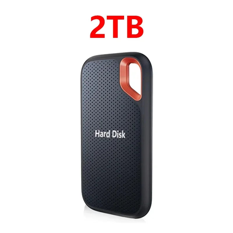 128TB Large Capacity External Hard Drive Type-C SSD 1TB/2TB High-speed Solid-state Drive Storage Device For Desktop/PC/Mac/Phone