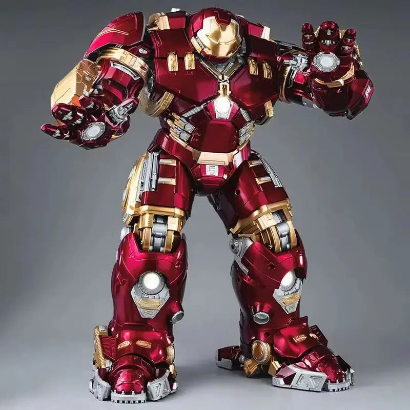 Original Fondjoy Toys Marvel Legends Iron Man Action Figure Mark Hulkooster Hulkbuster Armor 1/7 Assembly Custom Model Toys Gift
