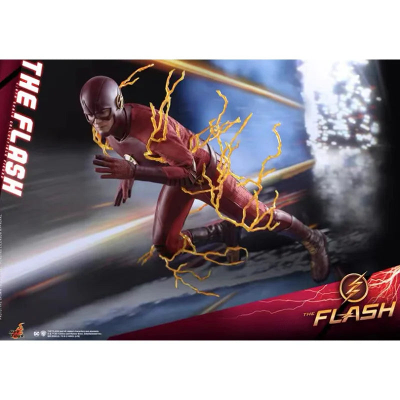 100% Original HotToys TMS009 1/6 Flash Barry In Stock Anime Action Figures Model Toys
