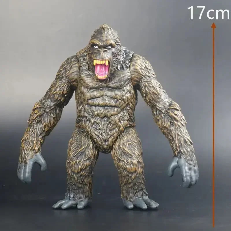 Anime Godzilla VS King Kong Action Figure King Ghidorah Three headed Golden Dragon PVC model collectibles toy kid Holiday gifts