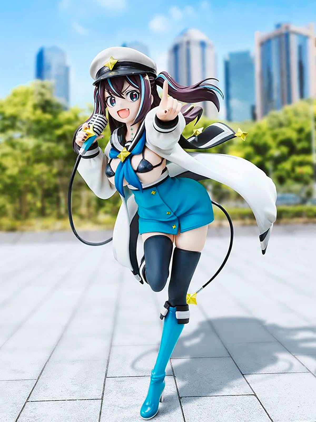 Original Genuine Kadokawa Prepainted KDcolle Mahou Shoujo Ni Akogarete Akoya Matama & Special Package Edition 1/7 H=250mm Figure