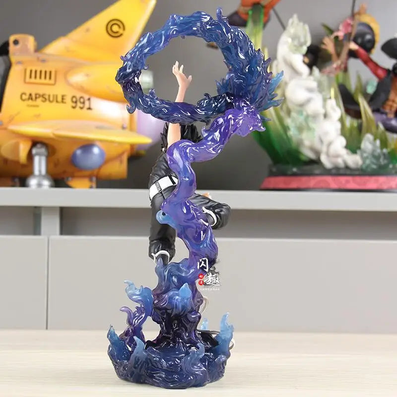 Neue Yuyu Hakusho Figuren Hiei Anime Figur 24cm PVC Statue Sammlerstück Modell Zimmer Dekoration Puppen Jungen Geburtstagsgeschenk