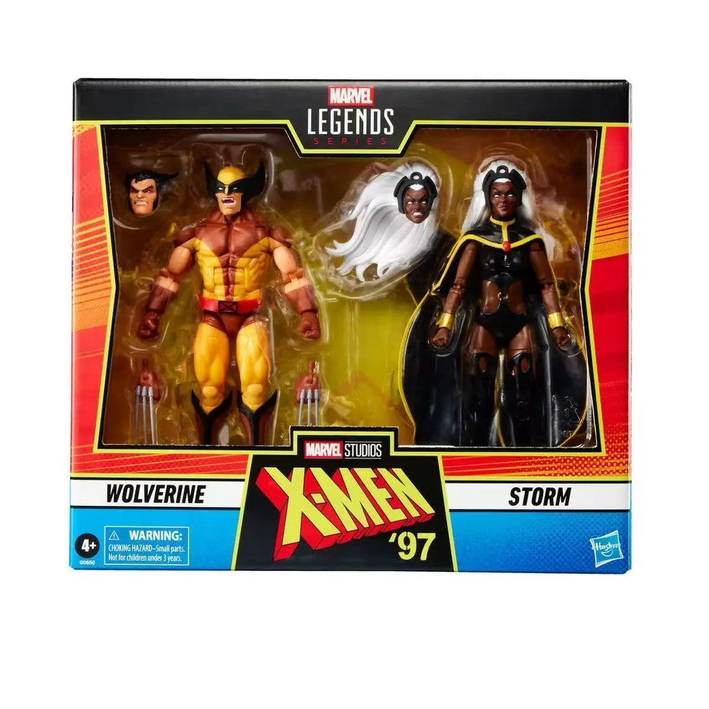 In Stock Marvel Storm And Wolverine Set Pulse Exclusive X-Men 6-Inch Articulated Action Figure Collectible Toy Birthday Gift