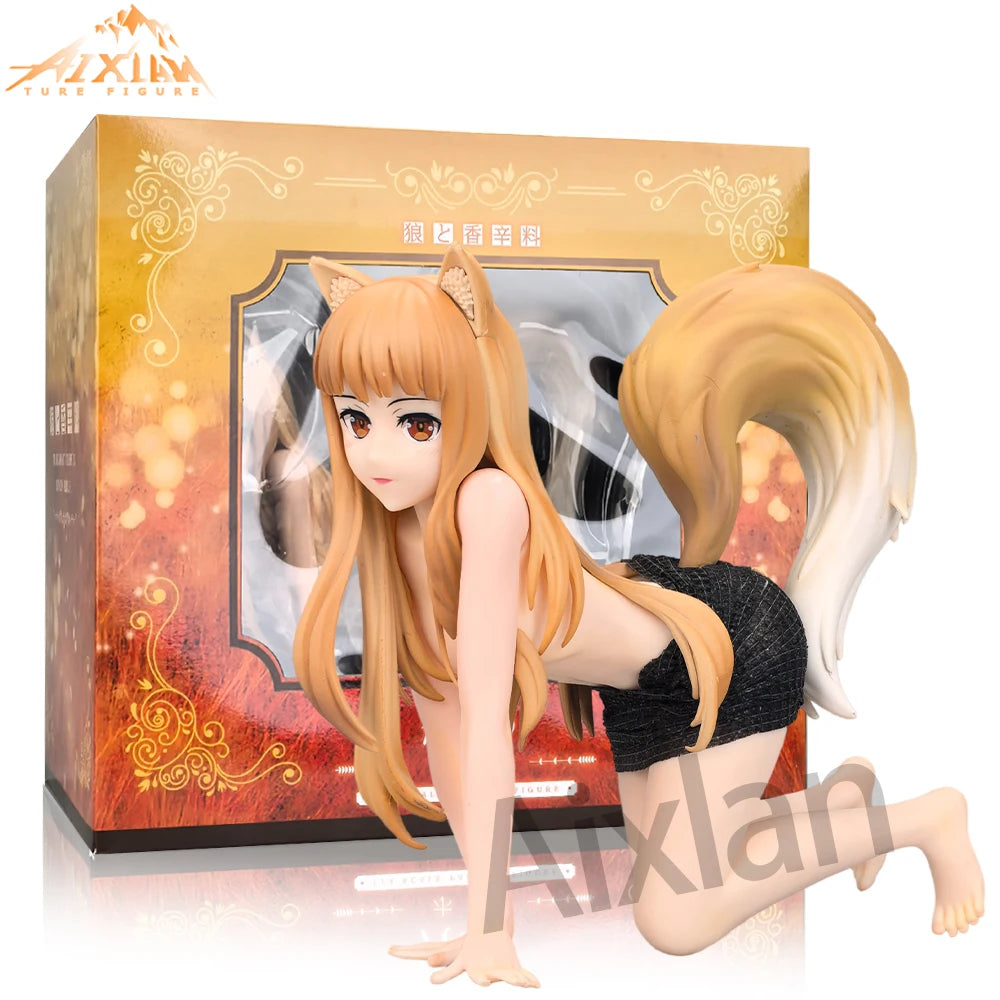 Anime  Figures Girl Spice and Wolf Holo PVC Action Figure 18 ± for Adult Collectible Model Halloween Christmas Gift Toy HG