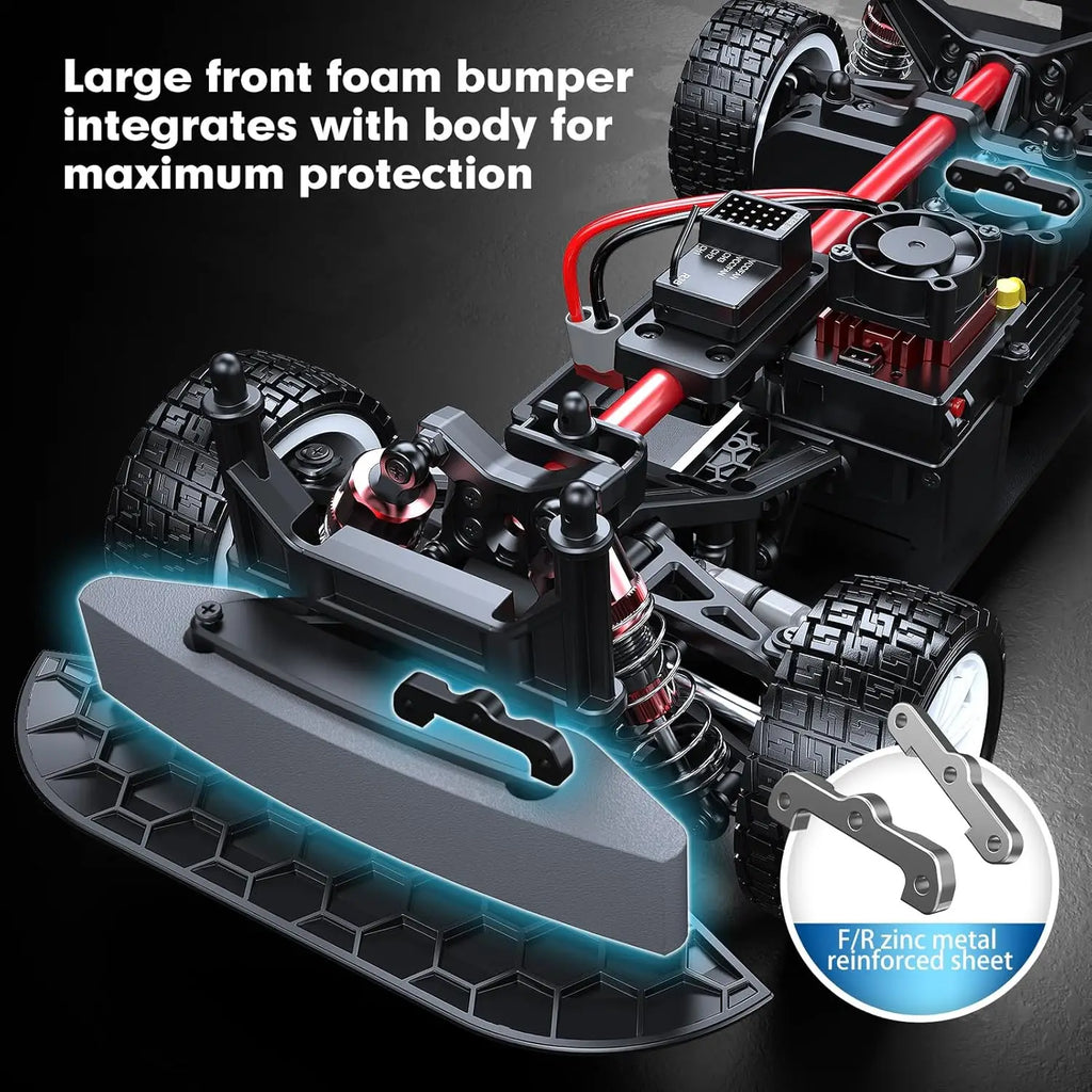 MJX Hyper Go 14303 1/14 4WD RC Дрифт Кола 65 км/ч Безчеткова 2.4G Кола с дистанционно управление 4WD Офроуд Високоскоростни RC Колички Камион Играчки