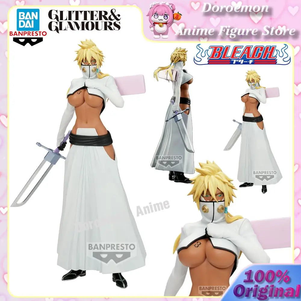 Pre-Order Original Bandai Banpresto Glitter & Glamours Bleach Tier Harribel Collectible Anime Beauty Figures Gifts Model Toys