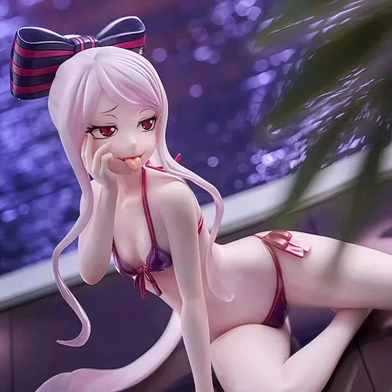 Оригинален Taito Overlord Shalltear Bloodfallen Swimsuit Аниме Фигурка Играчки PVC Настолен Орнамент Колекция Модел Играчки Подарък