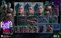 Onetoys OT021 1/6 BOOM GIRL Action Figure with 3 Replacement Heads 12'' Female Soldier Figurine Full Set Collectible Model Toy