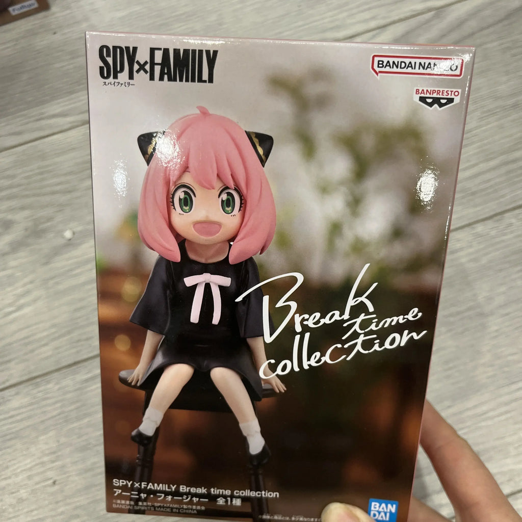 Original Bandai Anime SPY×FAMILY Furyu Anya Forger Loid Forger Bond Forger Yor Forgerr Action Figure Collector Doll Model Toys