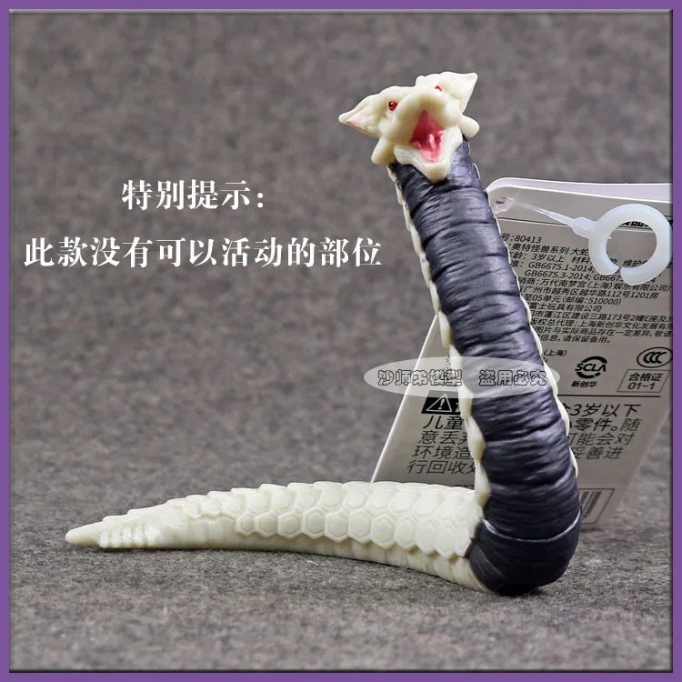In Stock Bandai Ultraman Omega Gabora Zomira Graim Dogurid Monster 500 Series soft rubber Pvc Movable Model Toys Collection