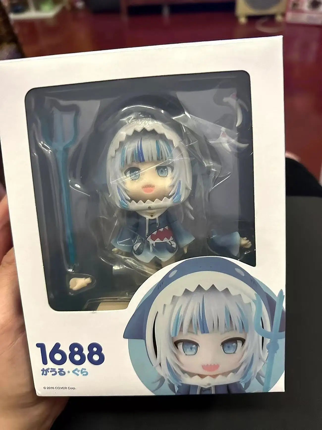 Kawaii Gsc Hololive Gawr Gura Watson Amelia Model Anime Action Figure Desktop Ornament Collection Kids Gift
