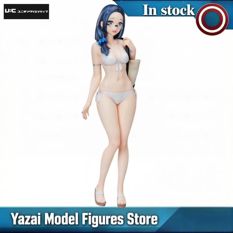 In Stock Original UnionCreative Myopic Sister Date-chan DATE Key Swimsuit Ver Anime Figures Anime Figures Collection Decoration
