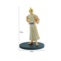 **18 cm große One Piece Anime-Figur: Piratenkrieger Monkey D. Luffy, Roronoa Zoro, Sanji Usopp – Actionfiguren, Sammlermodell