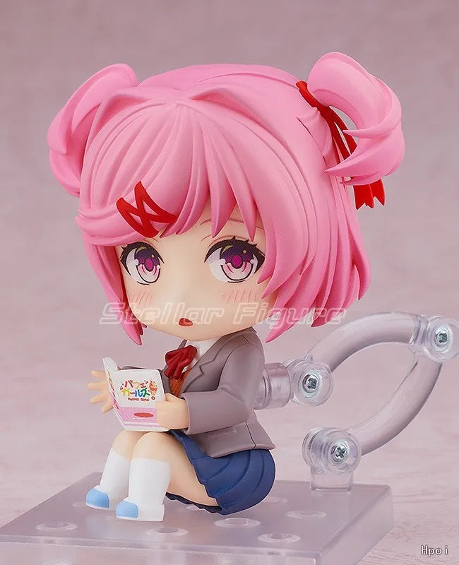 【TM】 Original GSC Nendoron 2077 Doki Doki Literary Club Natsuki Figures Model Collection Anime