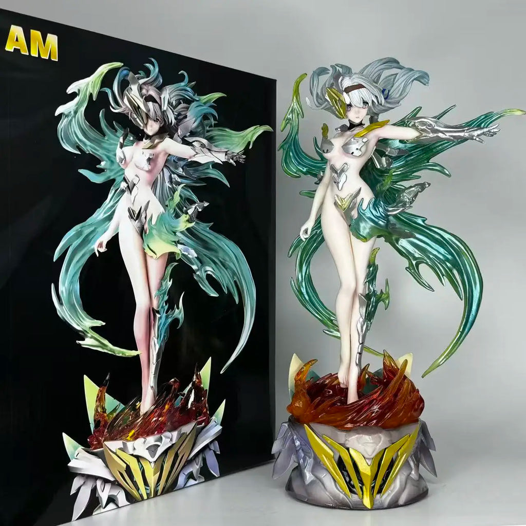 Beautiful girl Liuying hand-made mecha girl domestic animation anime statue model decorations surrounding Sam
