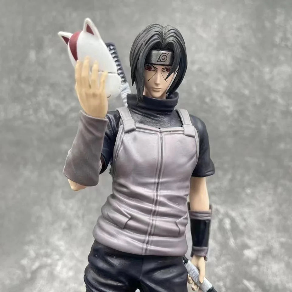 29 cm große Naruto-Anime-Figur, Uchiha Itachi Actionfigur, Spielstatue, Sammlerstück, PVC-Puppe, Itachi-Modell, Spielzeug, Geschenk