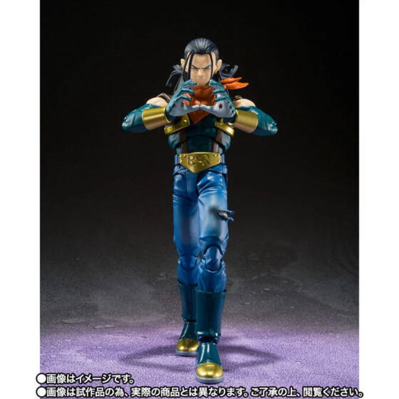 Bandai SHF Tamashii Limited Super 17 Dragon Ball GT Action Figure Collectible Available in Stock