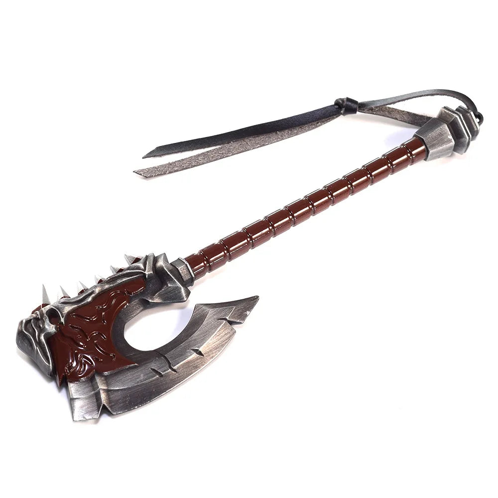 19 см World of Warcraft оръжие Gorehowl брадва Garrosh Hellscream игра метално оръжие модел самурайски меч занаятчийски коледни подаръци играчки