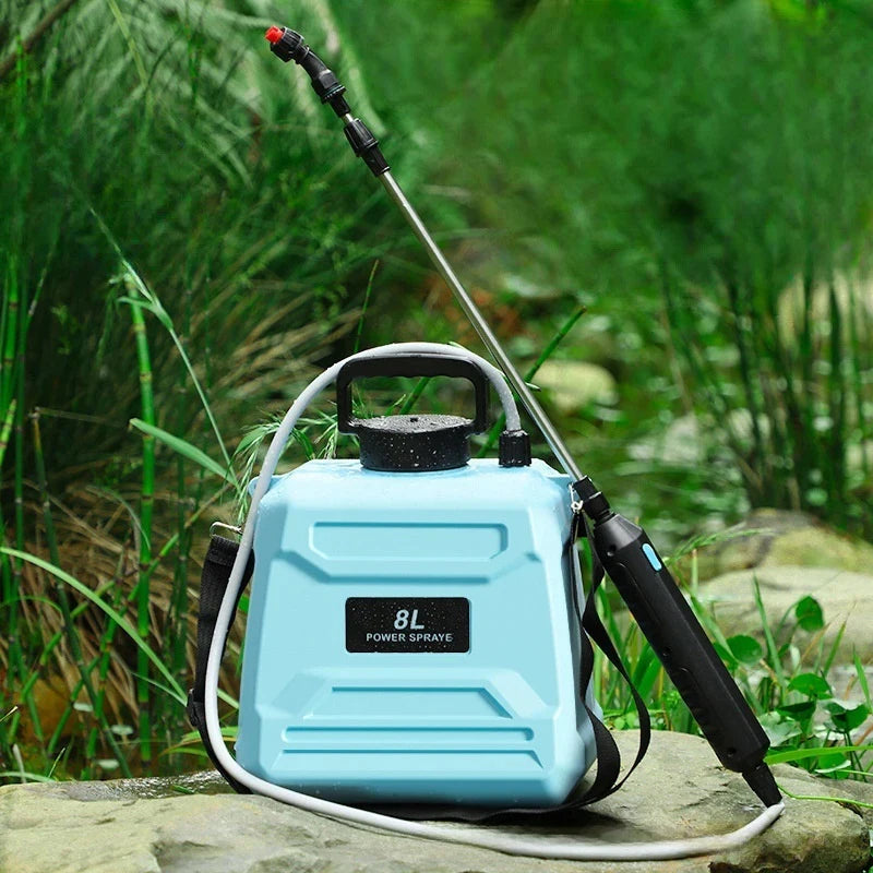 Elektrisches kleines Pestizidspray 5/8L kann automatisch Hochdruck-Pestizidsprühgerät für das Besprühen von Blumen in der Landwirtschaft wiederherstellen