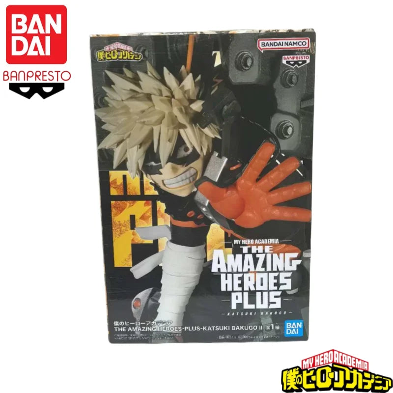 In Stock Original Bandai Banpresto My Hero Academia Bakugou Katsuki Anime Characters Model Toy Birthday Present Garage