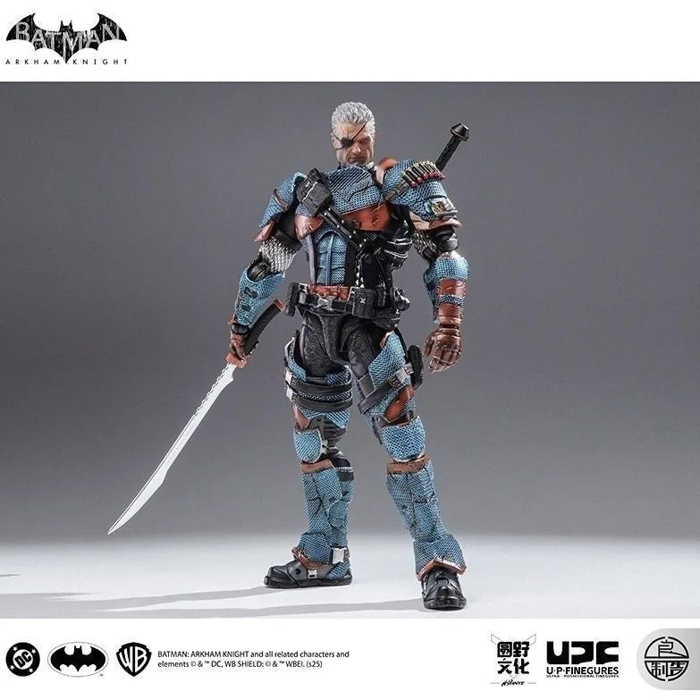 In Stock LPZZ DC002 Deathstroke Arkham Knight Batman Action Figure Collectible Toy Gift