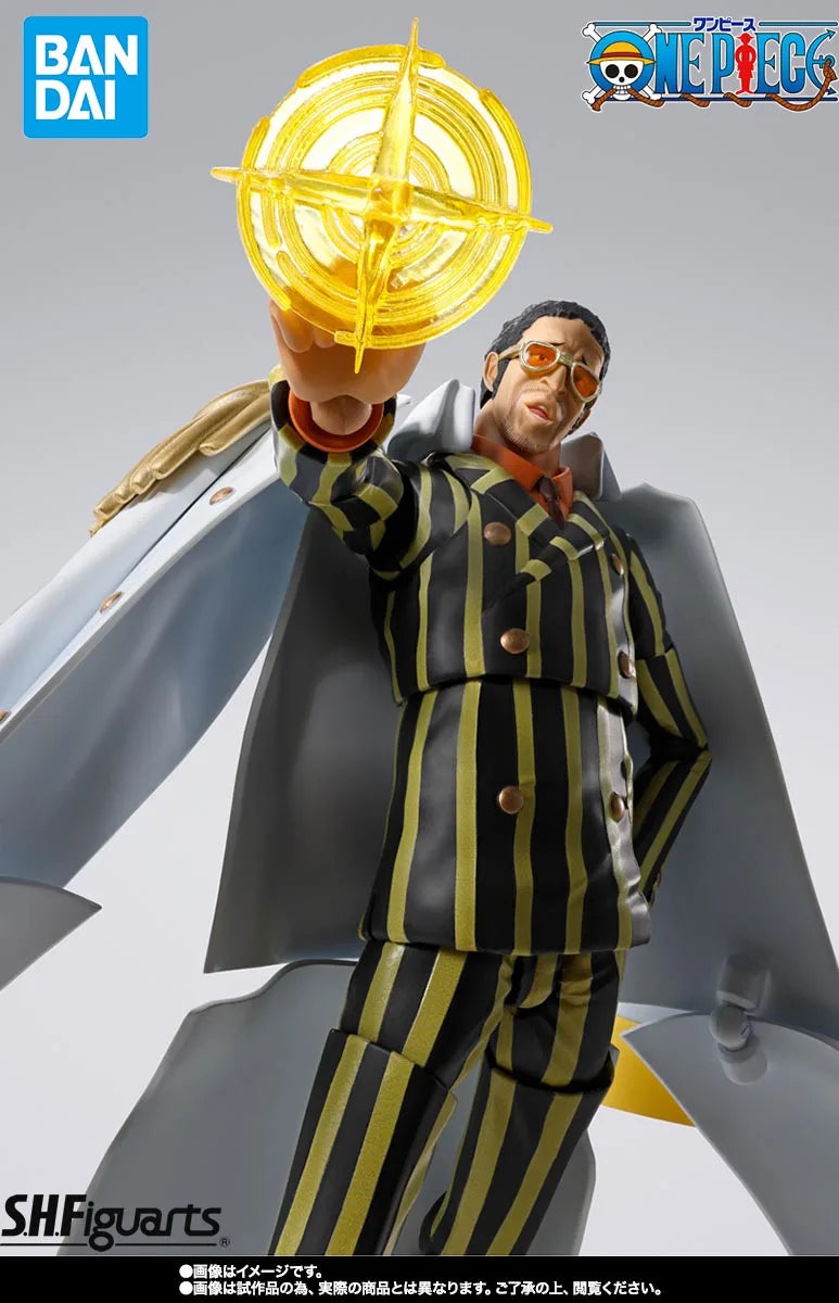 Bandai Officially Licensed One Piece S.H.Figuarts Borsalino -Future Island Egghead Figures Anime Model Genuine Boxed Toy Gift