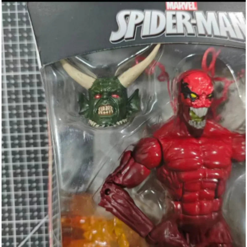 Original Hasbro MARVEL LEGENDS INFINITE SERIES SPIDER-MAN SPAWN OF SYMBIOTES Anime Figure Toy Collection Model
