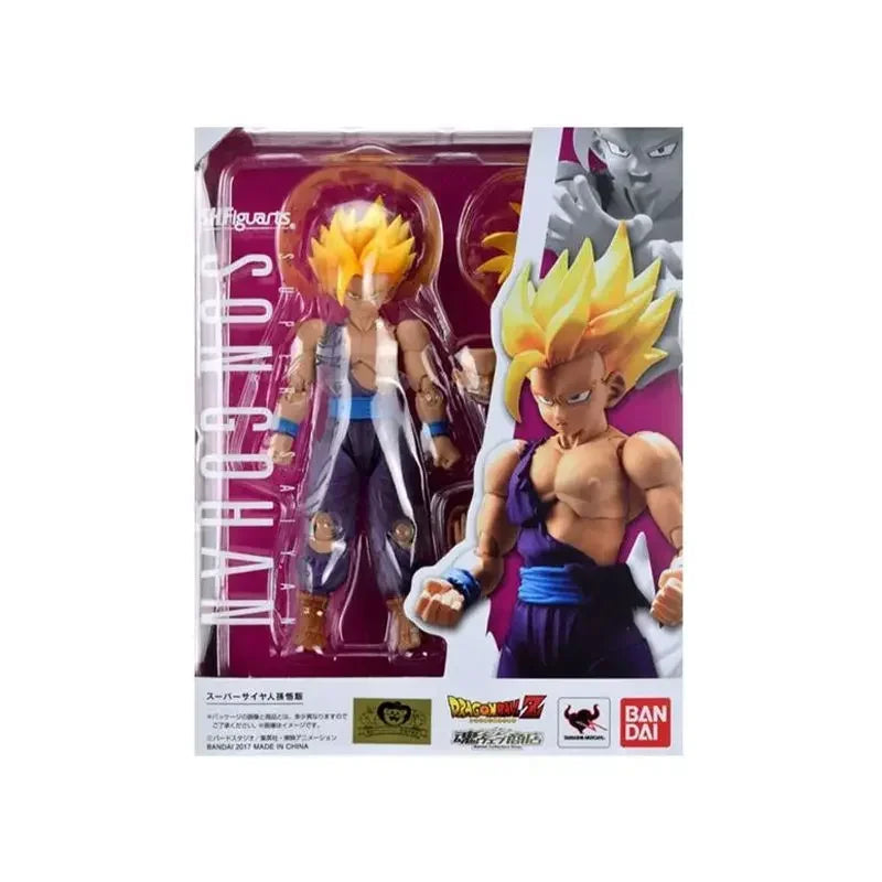 Original BANDAI S.H.Figuarts Son Gohan Vegeta DRAGON BALL in Stock Anime Action Collection Figures Model Toys